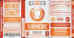 Label for Turmeric