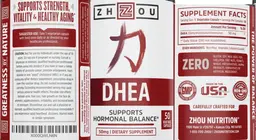Label for DHEA 50 mg