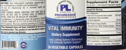 Label for Vital Immunity