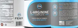Label for L-Arginine Complete Mixed Berry Flavor