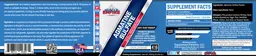 Label for Agmatine Sulfate 600 mg Unflavored