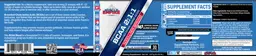 Label for Instantized BCAA 2:1:1 Branched Chain Amino Acids 5000 mg Blue Raspberry