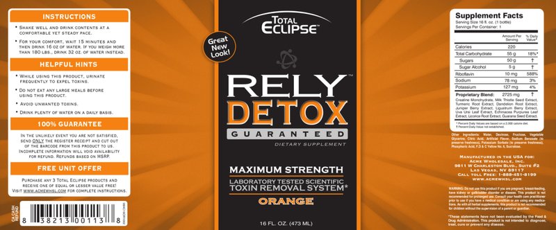Rely Detox Orange