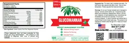 Label for Glucomannan