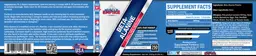Label for Beta-Alanine 1000 mg Unflavored