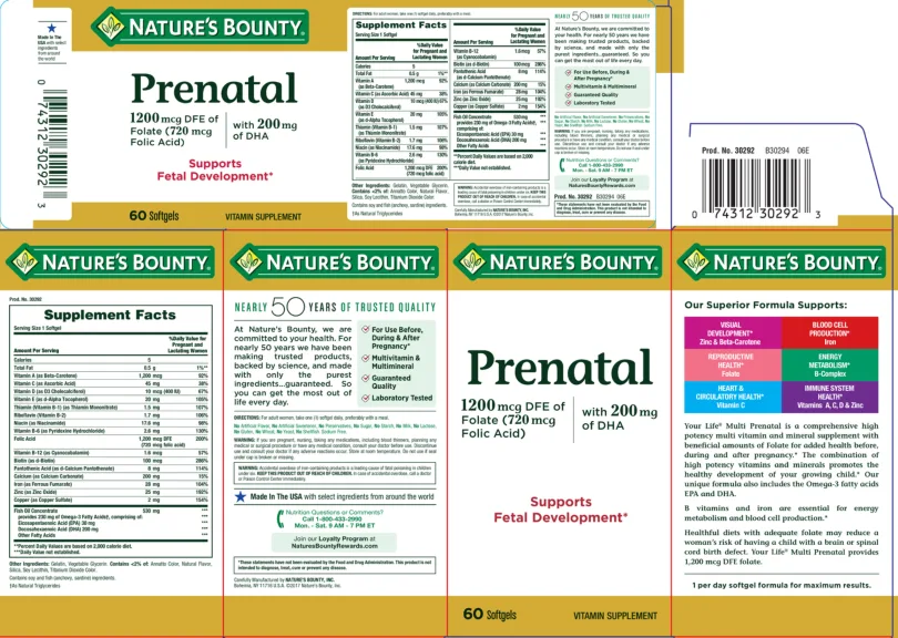 Label for Prenatal