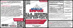 Label for CLA Conjugated Linoleic Acid 1000 mg
