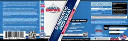 Label for D-Aspartic Acid (DAA) 3000 mg Unflavored