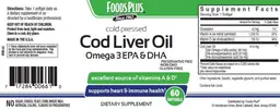 Label for Cod Liver Oil