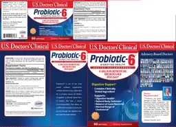 Label for Probiotic-6