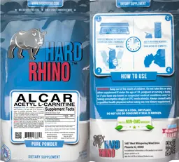 Label for ALCAR Acetyl L-Carnitine