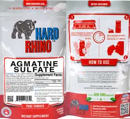 Label for Agmatine Sulfate