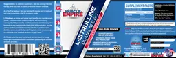 Label for L-Citrulline DL-Malate 2:1 3000 mg Unflavored