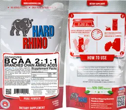 Label for Instantized BCAA 2:1:1
