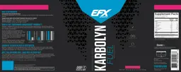 Label for Karbolyn Fuel Strawberry