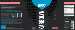 Label for Karbolyn Fuel Strawberry Kiwi