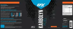Label for Karbolyn Fuel Orange