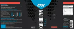 Label for Karbolyn Fuel Cherry Limeade