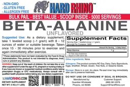 Beta-Alanine Unflavored