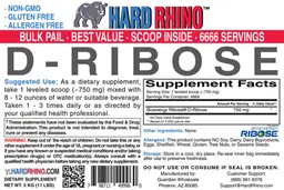 Label for D-Ribose