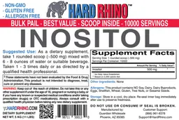 Label for Inositol