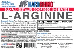 Label for L-Arginine