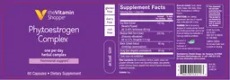 Label for Phytoestrogen Complex