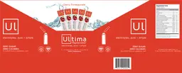 Label for Ultima Replenisher Cherry Pomegranate