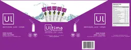 Label for Ultima Replenisher Grape