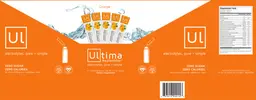 Label for Ultima Replenisher Orange