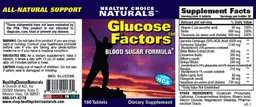 Label for Glucose Factors