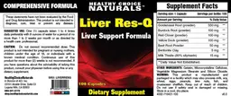 Label for Liver Res-Q