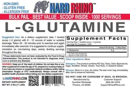 Label for L-Glutamine