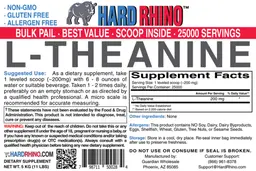 Label for L-Theanine