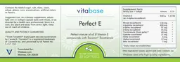 Label for Perfect E