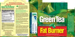 Label for Green Tea Fat Burner