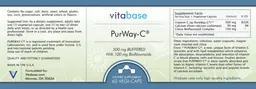 Label for PurWay-C