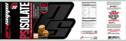 Label for PSIsolate Peanut Butter Cookie
