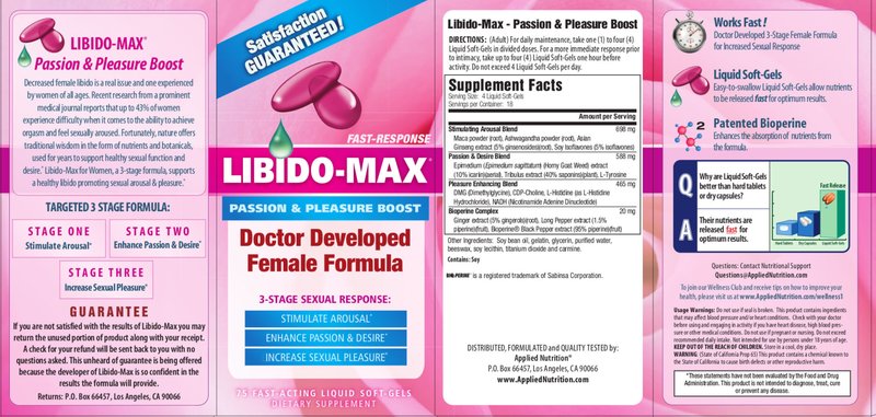 Libido-Max Passion And Pleasure Boost