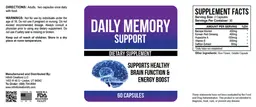 Label for Daily Memory Support