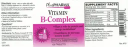 Label for Vitamin B-Complex