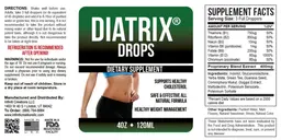 Label for Diatrix Drops