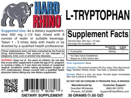 Label for L-Tryptophan