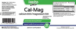 Label for Cal-Mag