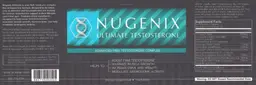 Label for Nugenix Ultimate Testosterone