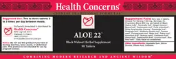 Label for Aloe 22