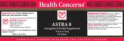 Label for Astra 8