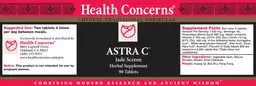 Label for Astra C