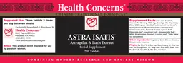 Label for Astra Isatis