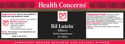 Label for Bil Lutein